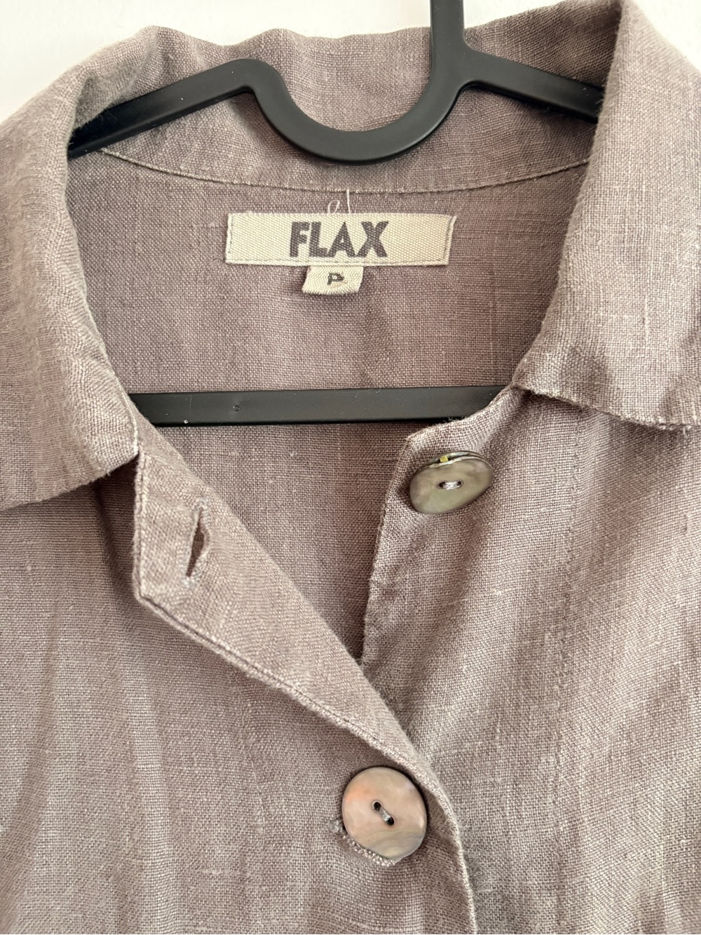 Flax Linen Light Jacket - Picture 4 of 5